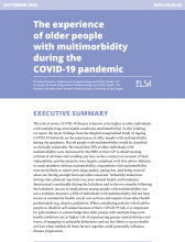 The experience of older people with multimorbidity during the COVID-19 pandemic